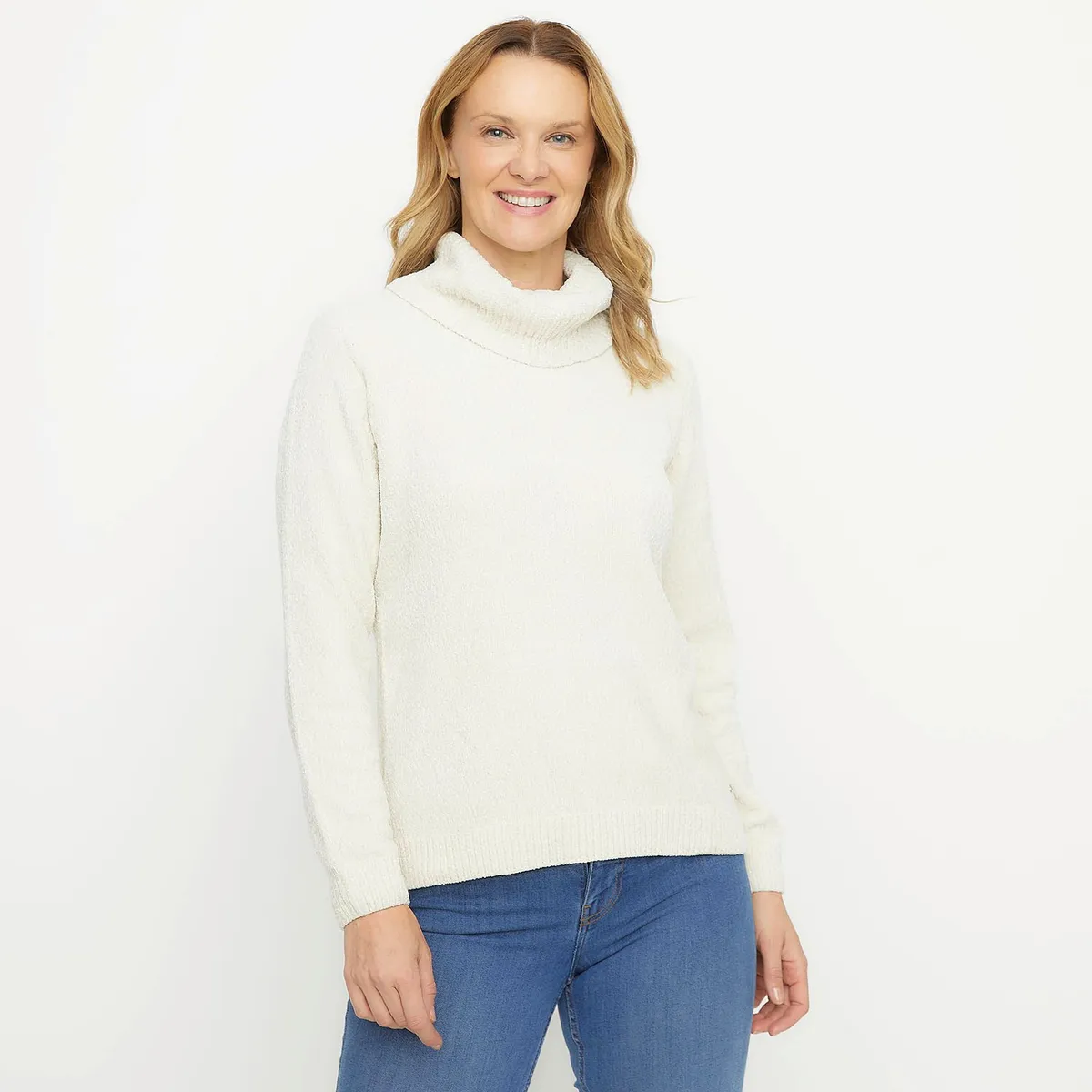 NEWPORT - Sweater Chenille Mujer Newport