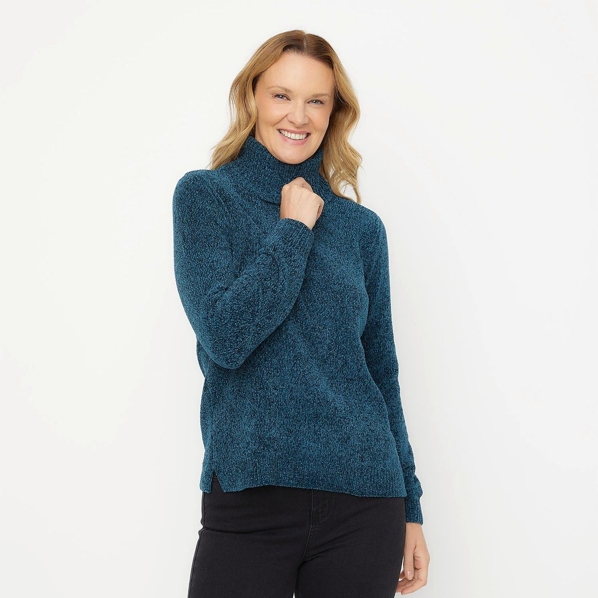NEWPORT - Sweater Chenille Mujer Newport