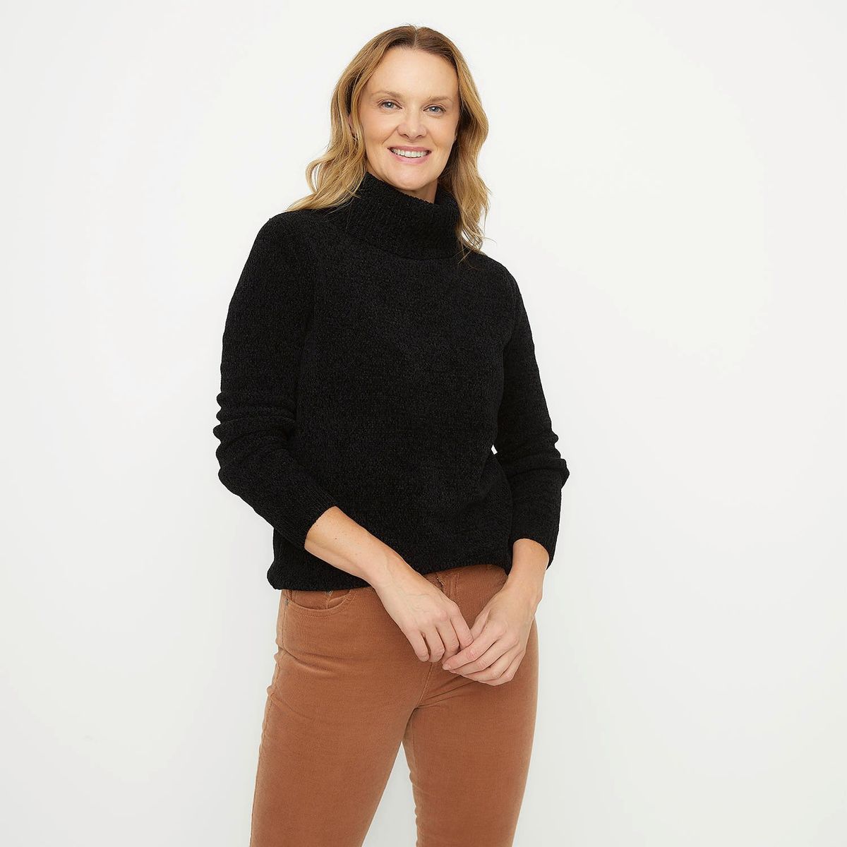 NEWPORT - Sweater Chenille Mujer Newport