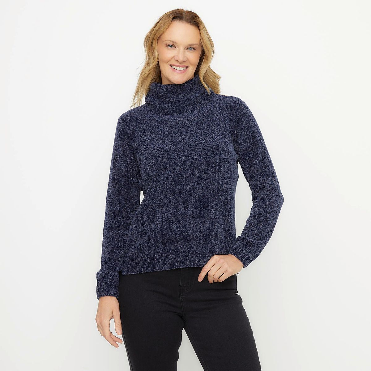 NEWPORT - Sweater Chenille Mujer Newport