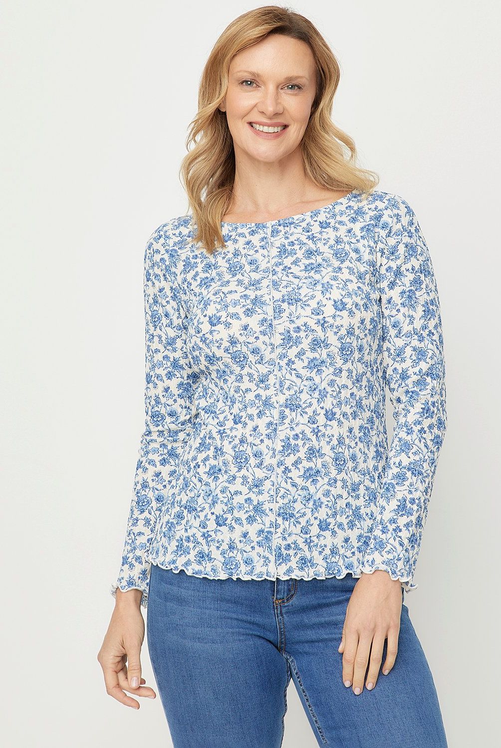 NEWPORT - Blusa Manga Larga Mujer Newport