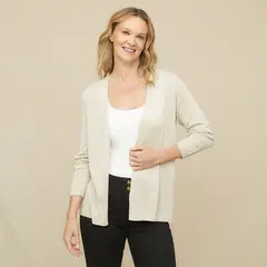 S COCCI - Cardigan S.cocci Liso Manga Larga Mujer