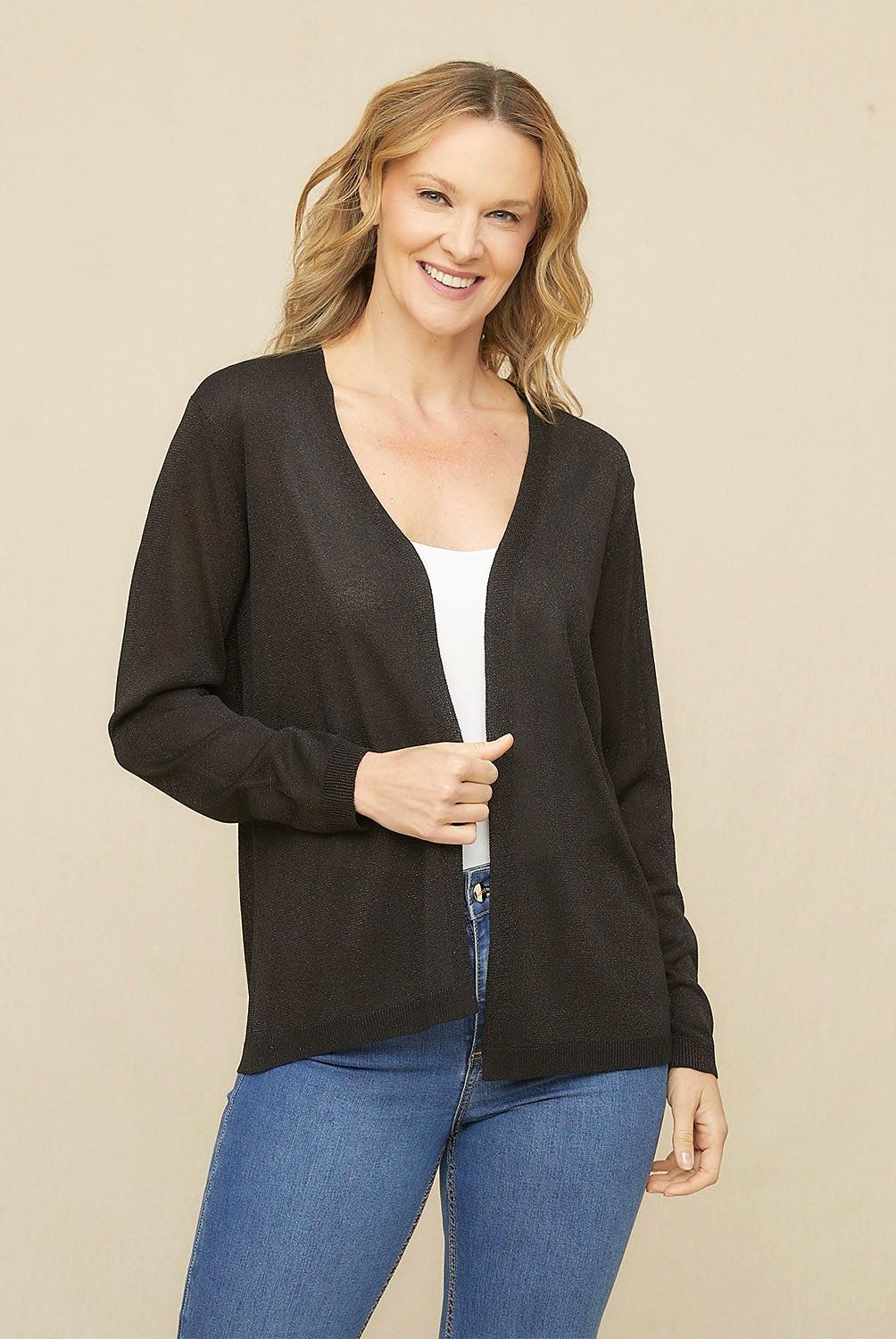S COCCI - Cardigan S.cocci Liso Manga Larga Mujer