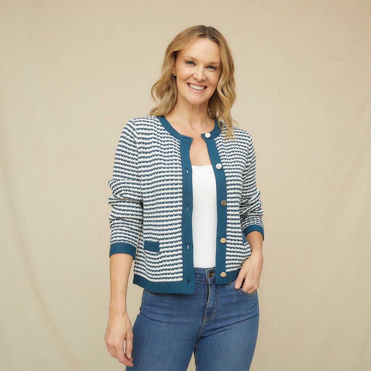 S COCCI - Chaleco Cardigan S.Cocci Mujer