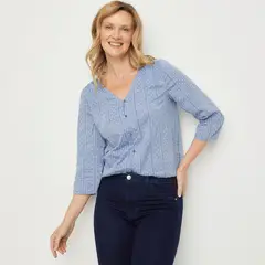 NEWPORT - Blusa Algodón Mujer
