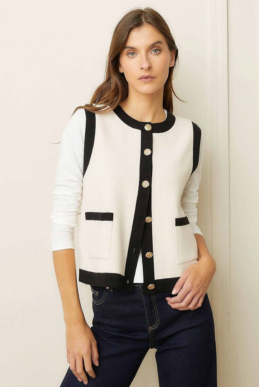 BASEMENT - Cardigan Mujer Basement