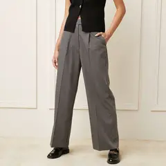 BASEMENT - Pantalón Recto Mujer Casual