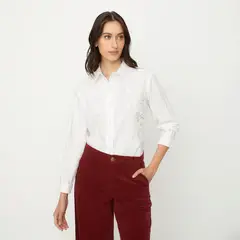 APOLOGY - Blusa Manga Larga Algodón Mujer