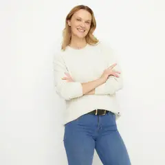 NEWPORT - Sweater Chenille Mujer