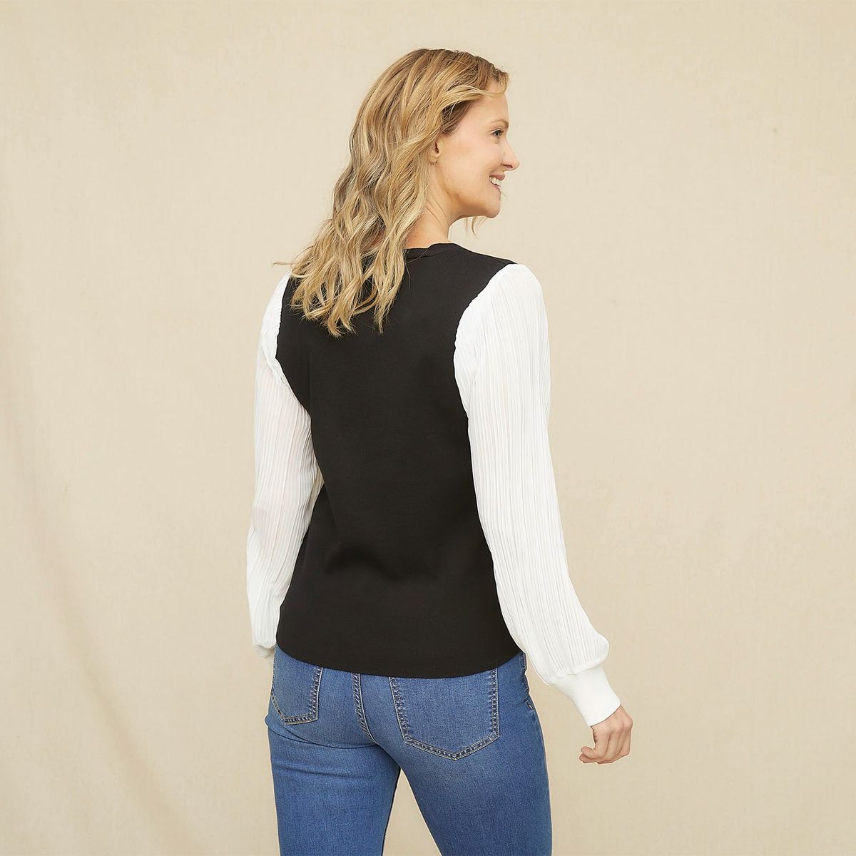 S COCCI - Suéter S.cocci Diseño Liso Manga Larga Mujer