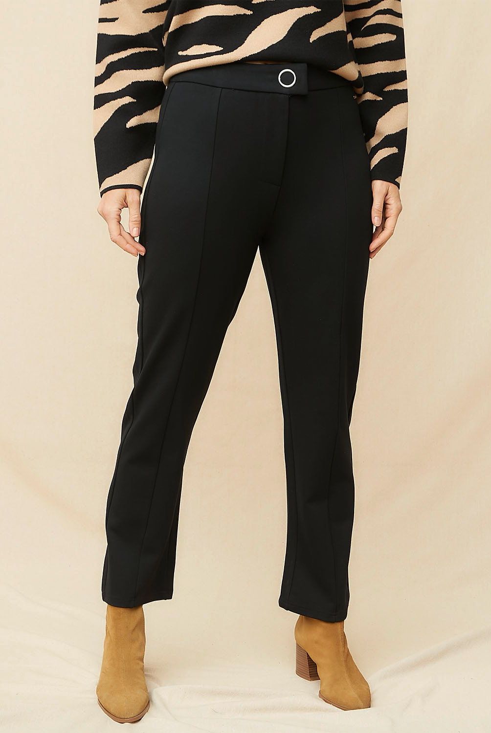 S COCCI - Pantalón Tiro Alto Mujer S Cocci