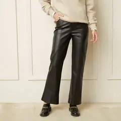BASEMENT - Pantalón Wide Leg Mujer