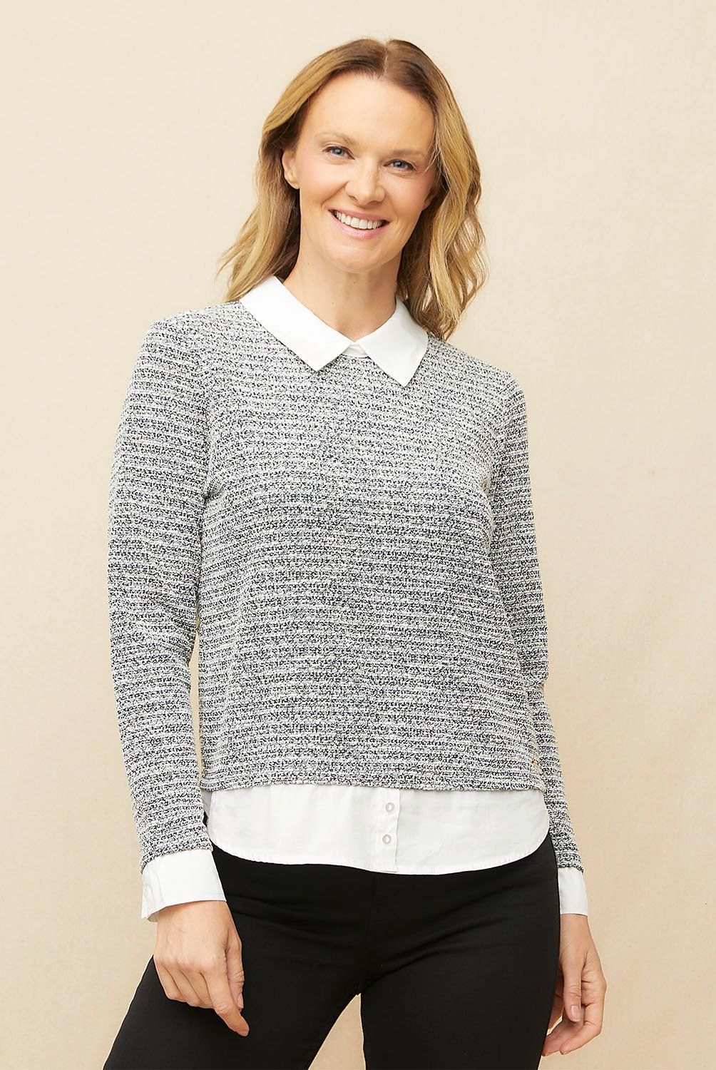 S COCCI - Sweater Con Blusa Mujer S Cocci
