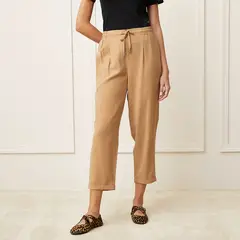 BASEMENT - Pantalón Jogger Mujer Viscosa Estilo Casual