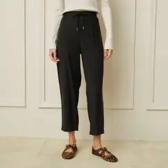 BASEMENT - Pantalón Jogger Mujer Viscosa Estilo Casual