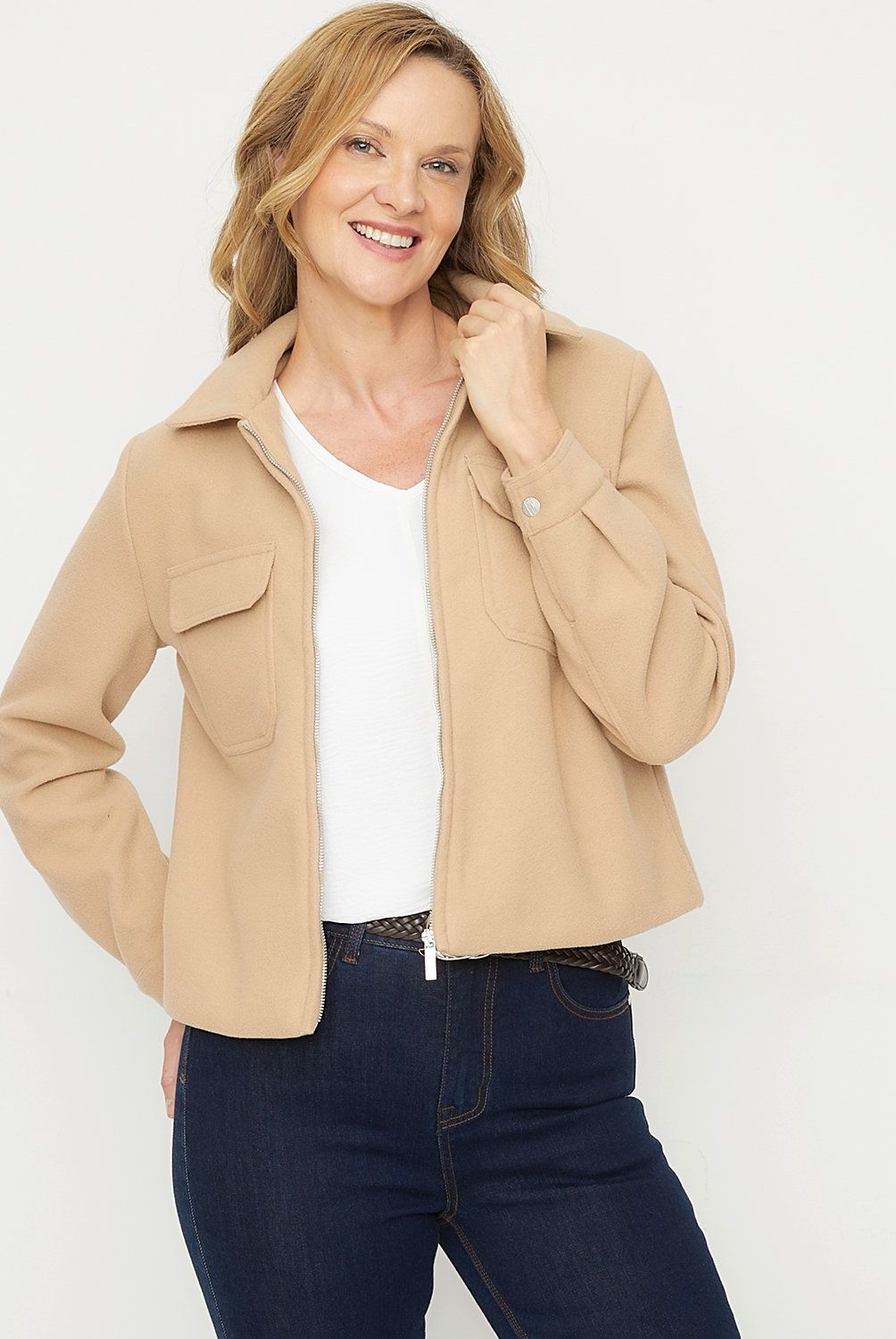 NEWPORT - Chaqueta Newport Casual Mujer Manga Larga