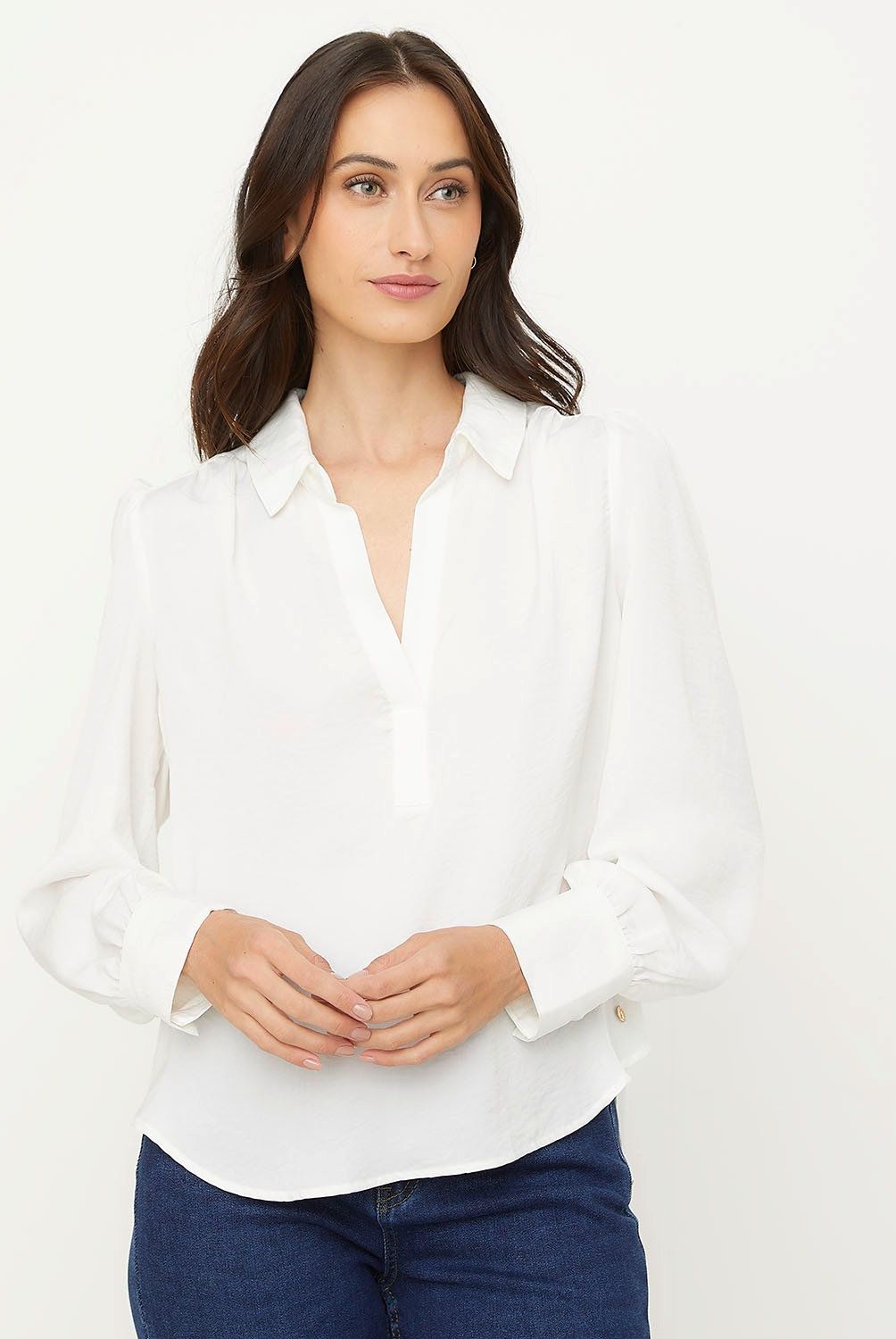 APOLOGY - Blusa Manga Larga Algodón Mujer Apology