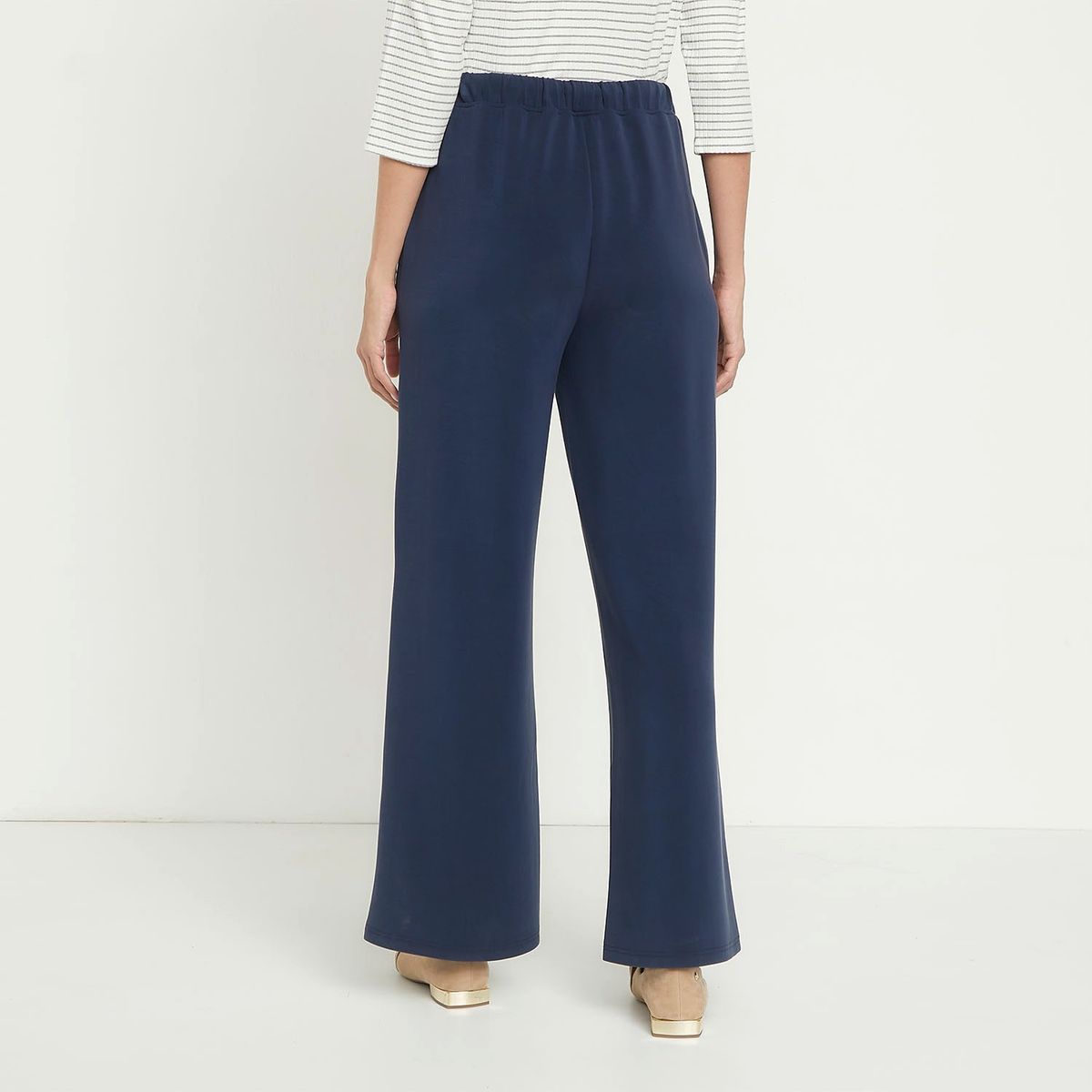 APOLOGY - Pantalón Flare Tiro Alto Mujer Apology