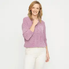 NEWPORT - Sweater Chenille Mujer