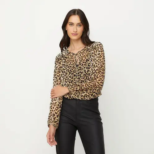 APOLOGY - Blusa Manga Larga Algodón Mujer