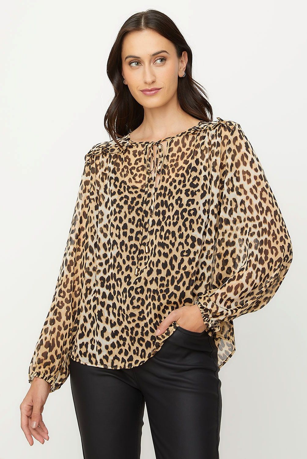 APOLOGY - Blusa Manga Larga Algodón Mujer Apology