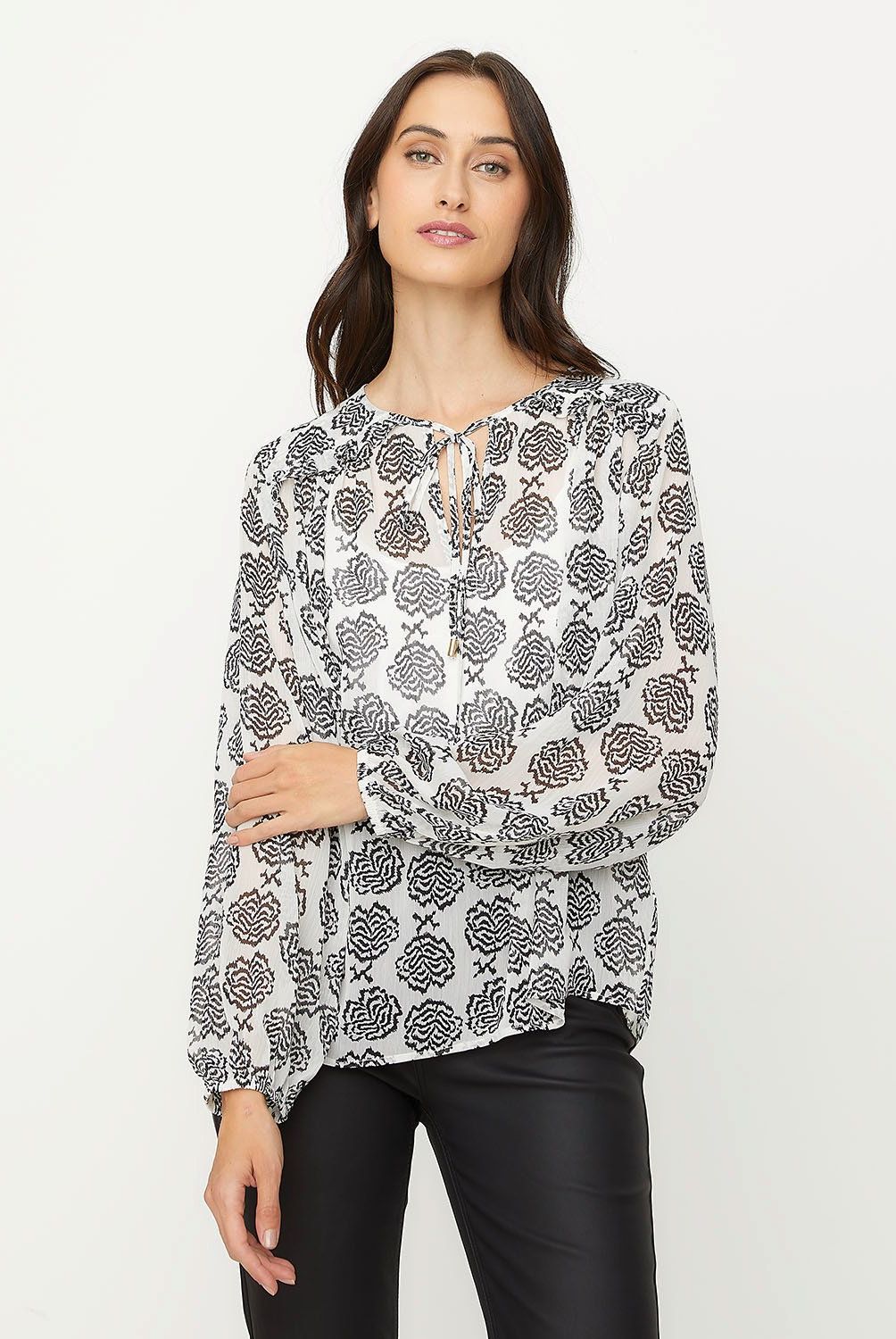 APOLOGY - Blusa Manga Larga Algodón Mujer Apology