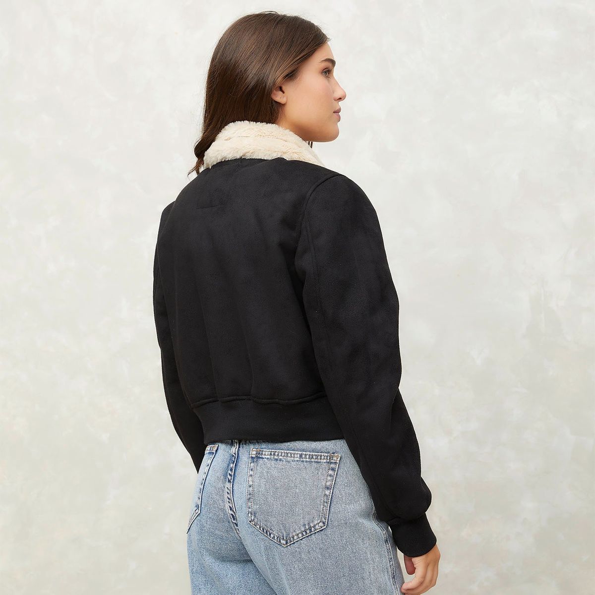 SYBILLA - Chaqueta Aviadora Mujer Sybilla