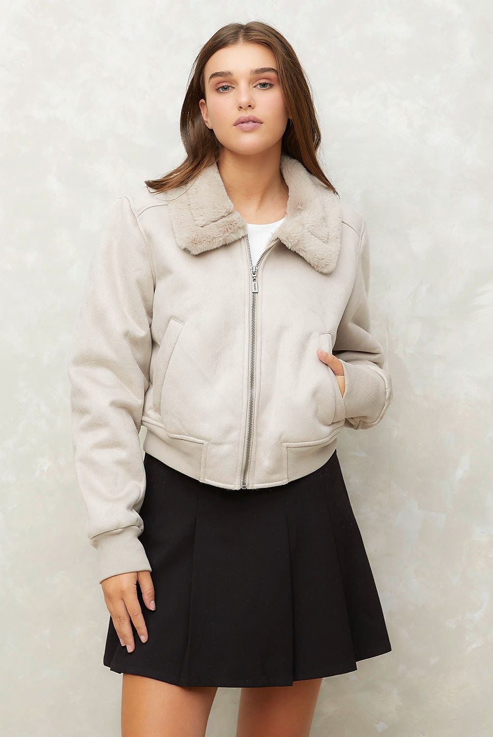 SYBILLA - Chaqueta Peluda Mujer Sybilla