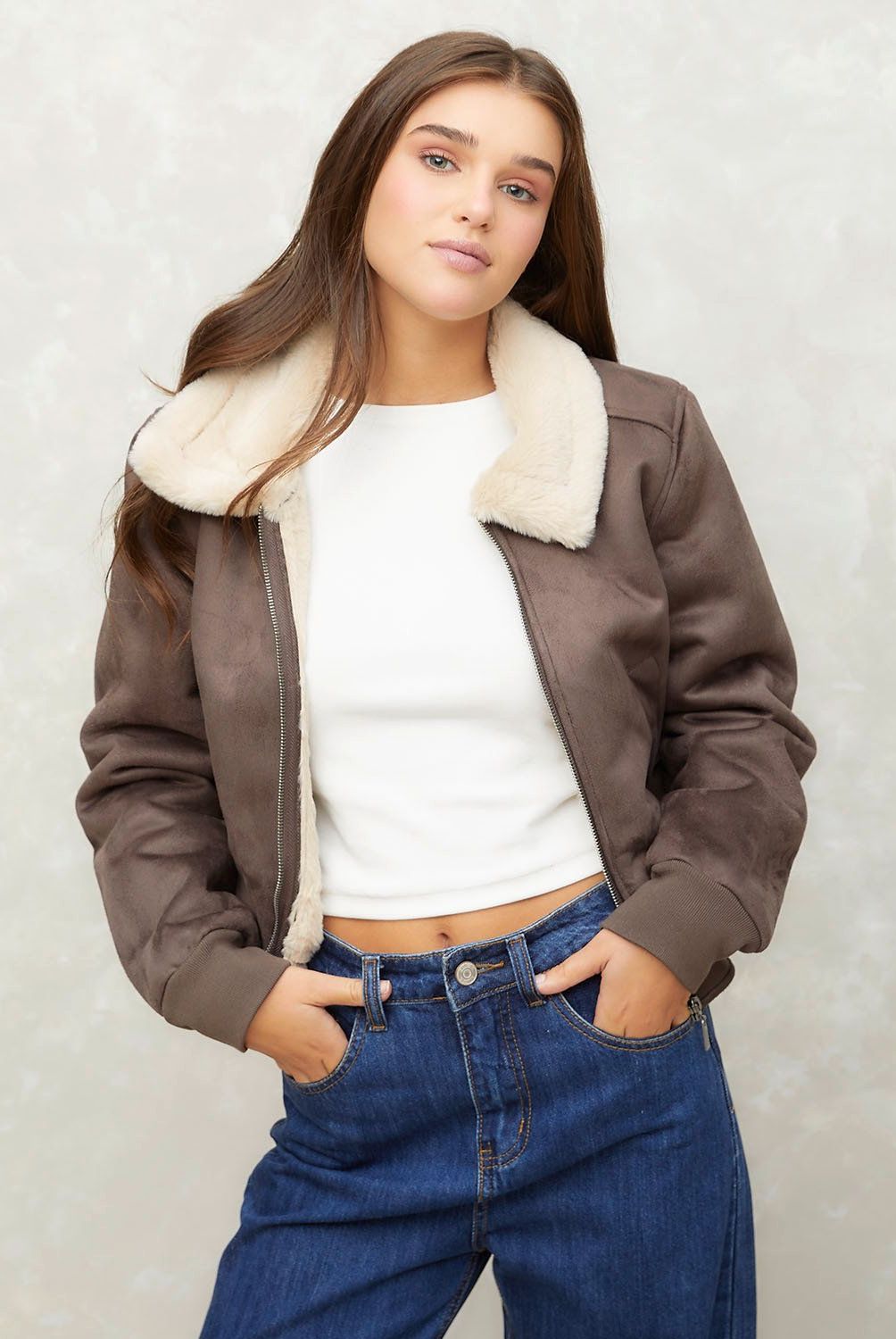 SYBILLA - Chaqueta Peluda Mujer Sybilla