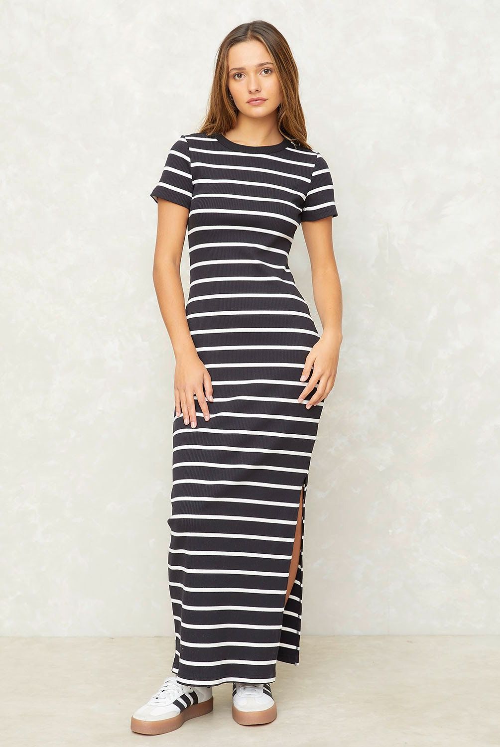 SYBILLA - Vestido Sybilla Largo Casual Algodón Mujer