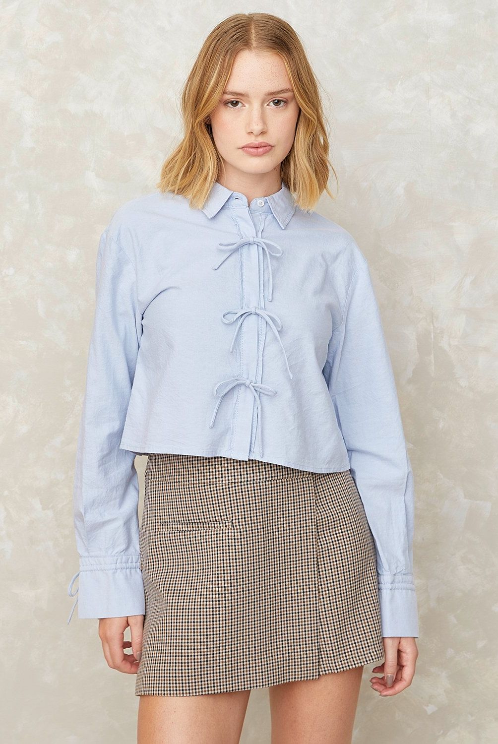 SYBILLA - Blusa Manga Larga Algodón Mujer Sybilla