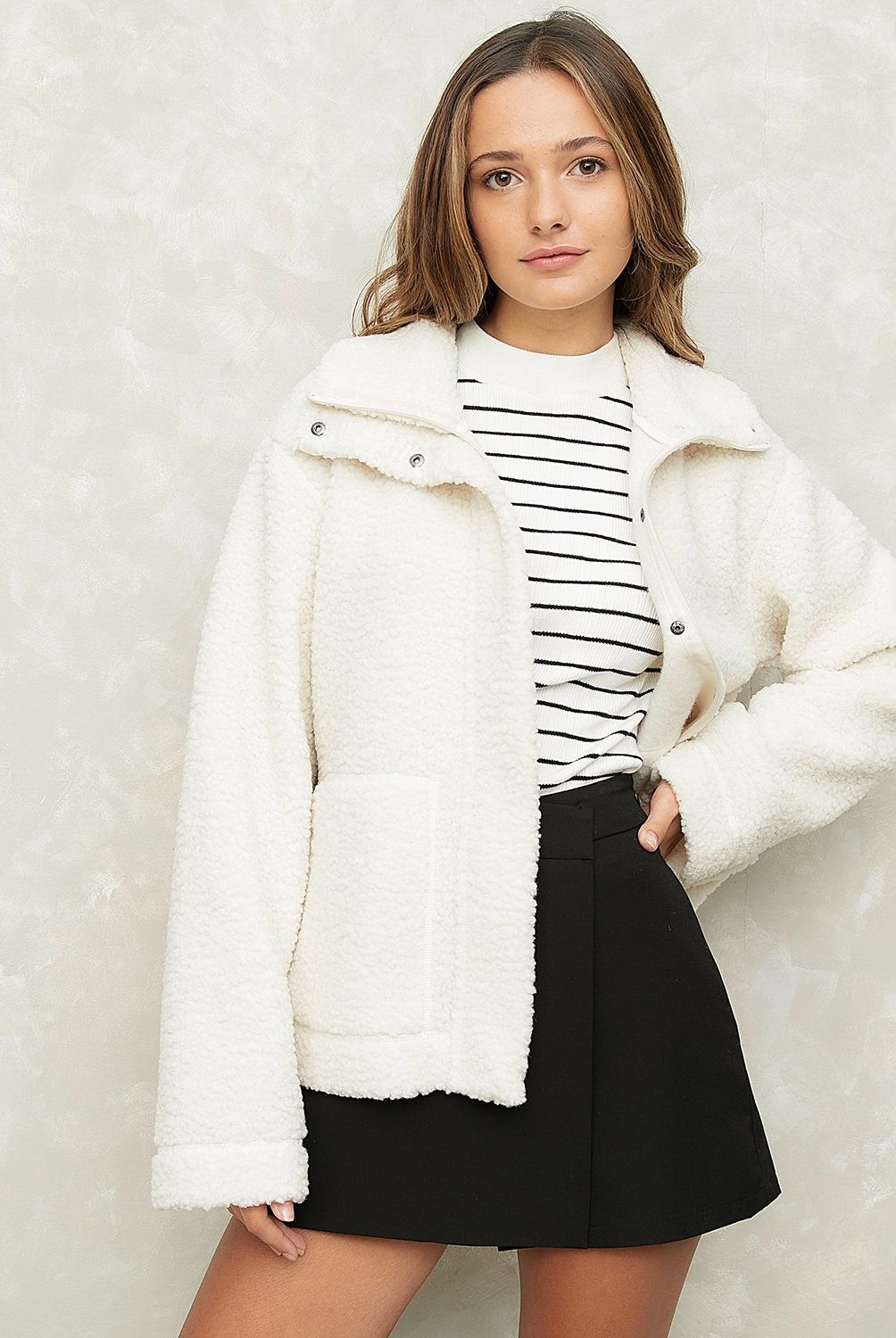 SYBILLA - Chaqueta Peluda Mujer Sybilla