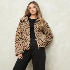SYBILLA - Chaqueta Chiporro Peluda Mujer