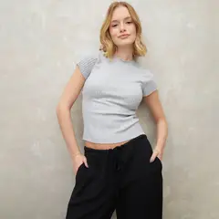 SYBILLA - Polera Manga Corta Mujer