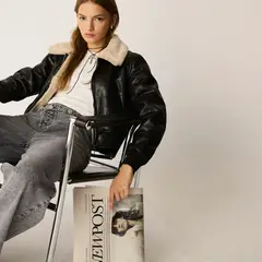 SYBILLA - Chaqueta Peluda Mujer