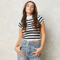 SYBILLA - Polera Manga Corta Mujer