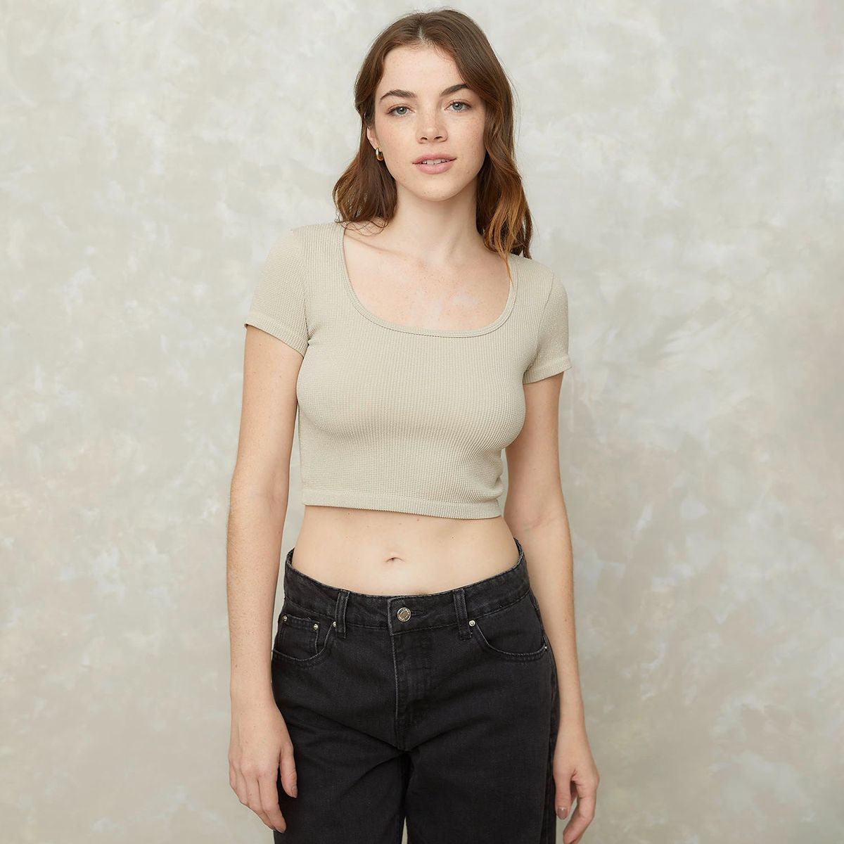 SYBILLA - Polera Manga Corta Mujer Sybilla Casual