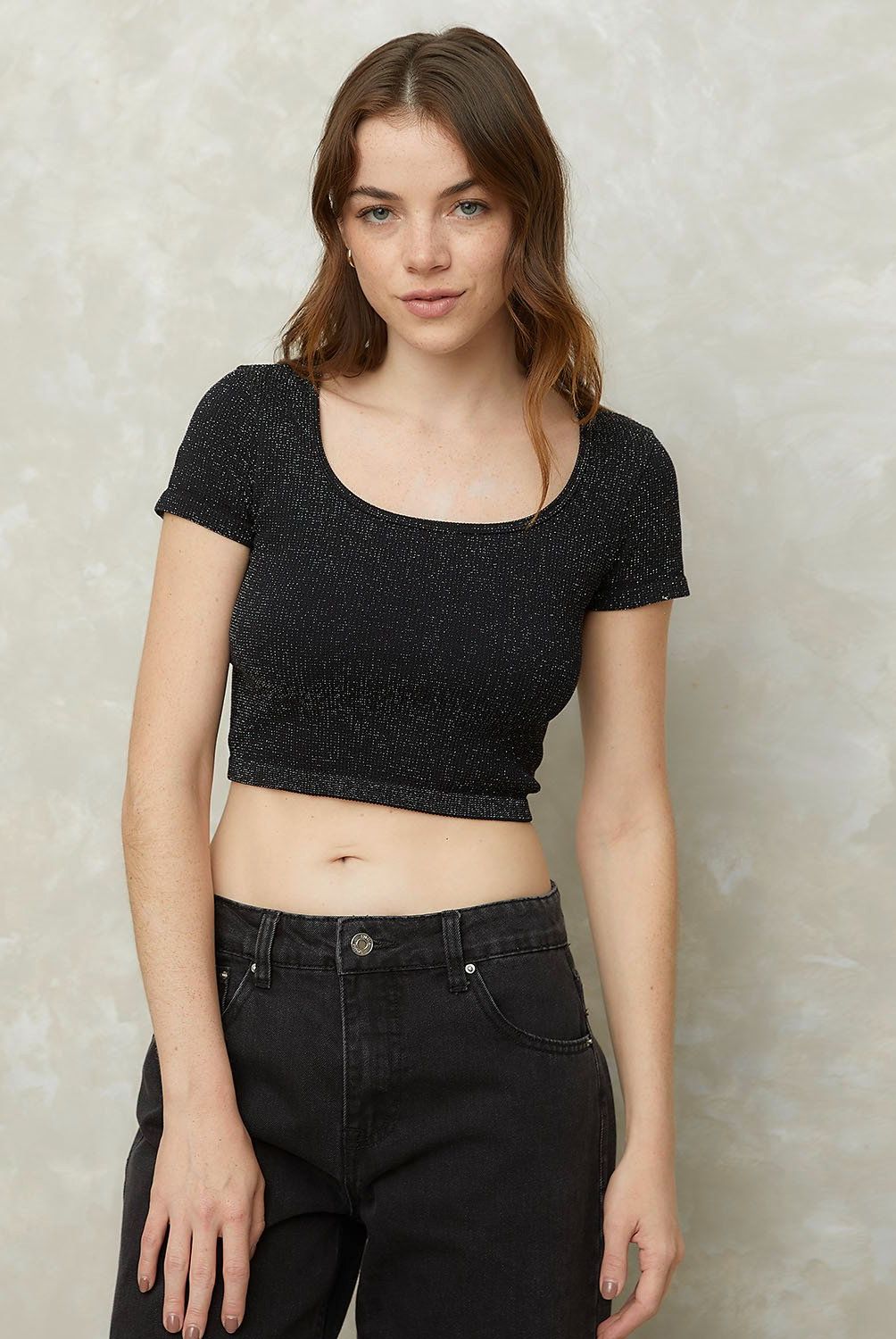 SYBILLA - Polera Manga Corta Mujer Sybilla Casual