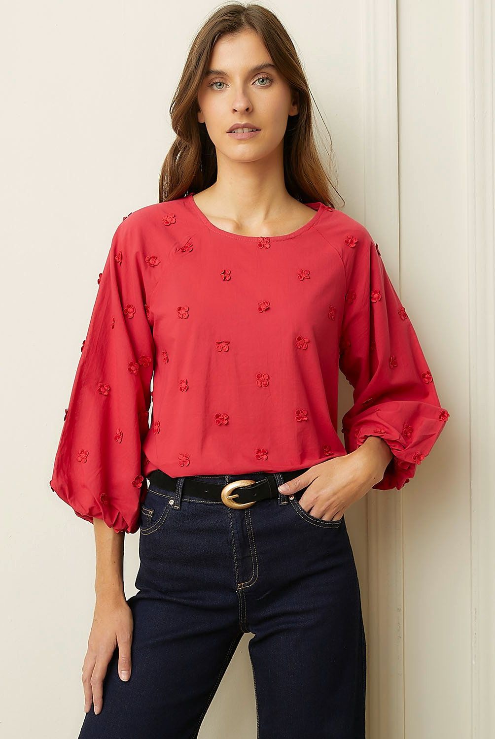 BASEMENT - Blusa Algodón Mujer Basement