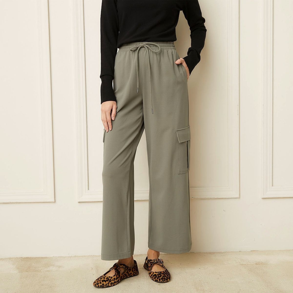 BASEMENT - Pantalón Cargo Basement Mujer