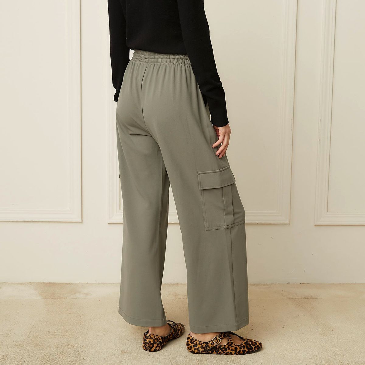 BASEMENT - Pantalón Cargo Basement Mujer