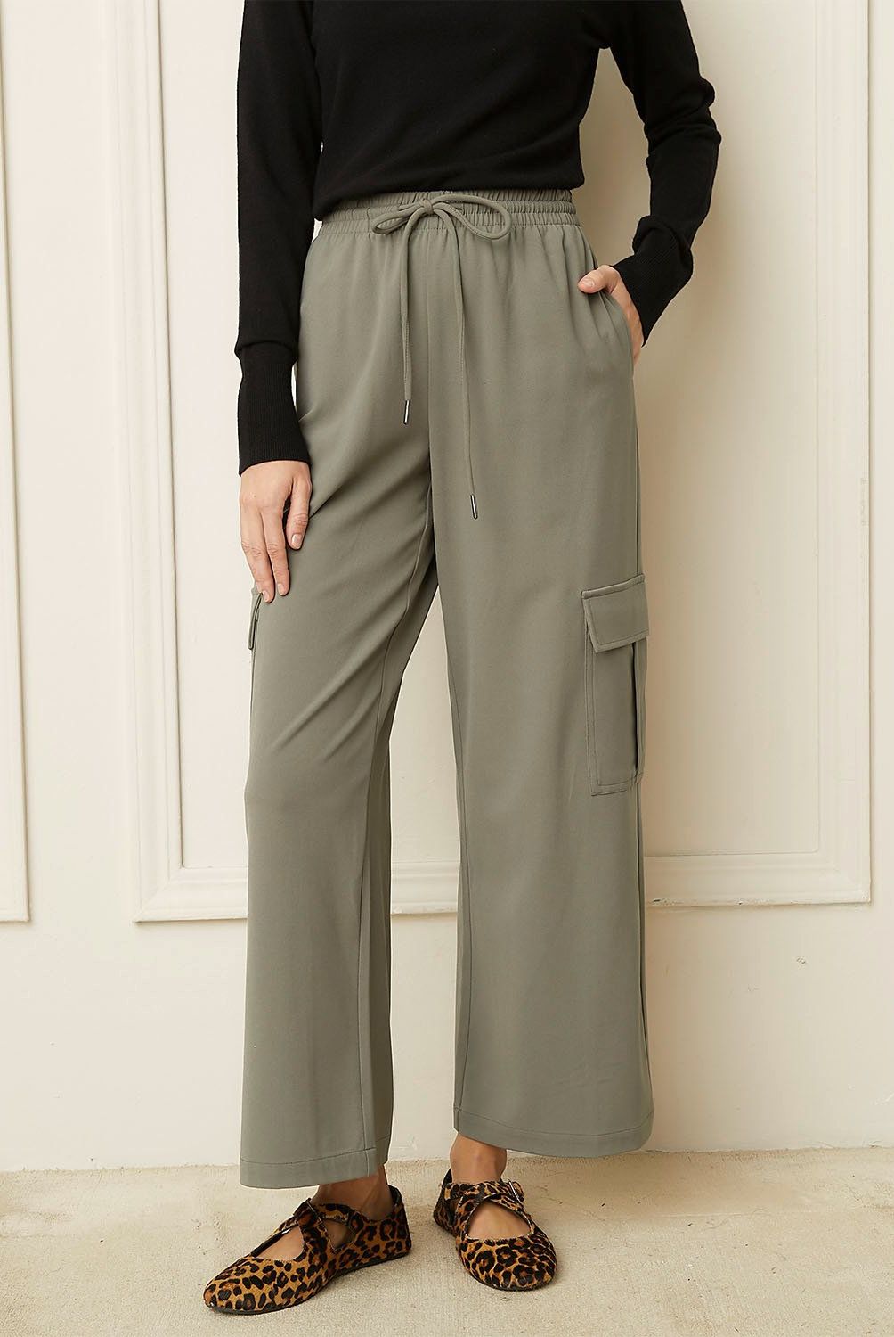 BASEMENT - Pantalón Cargo Basement Mujer