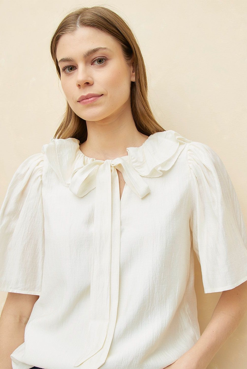 ELLE - Blusa Manga Corta Mujer Elle