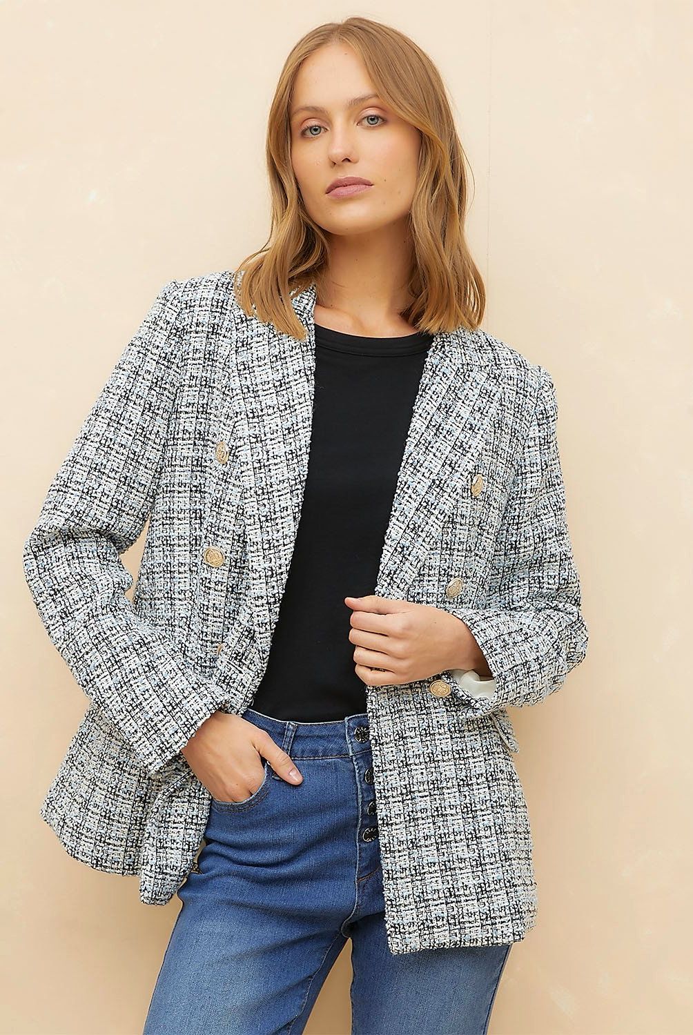 ELLE - Blazer Mujer Elle