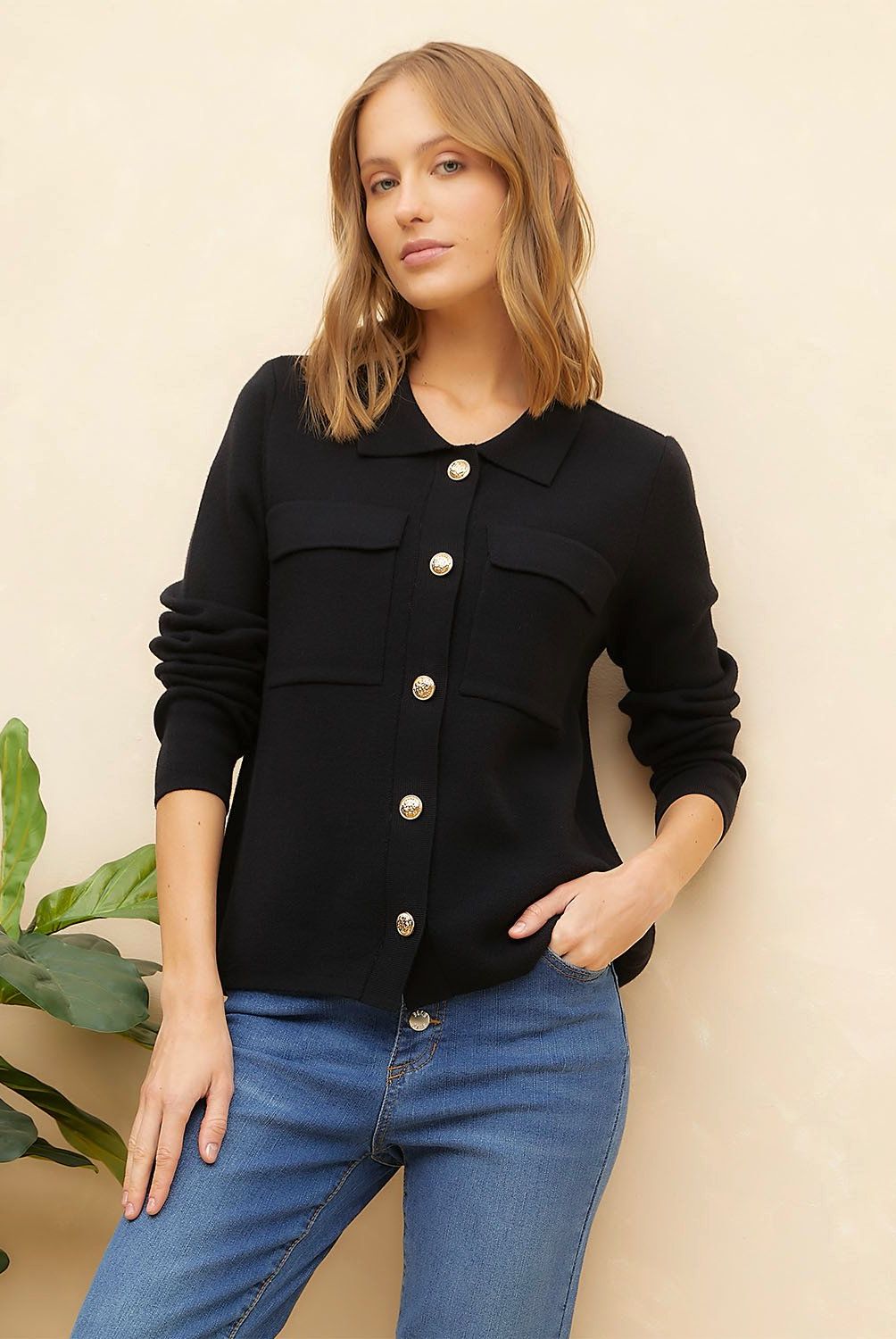 ELLE - Cardigan Mujer Elle
