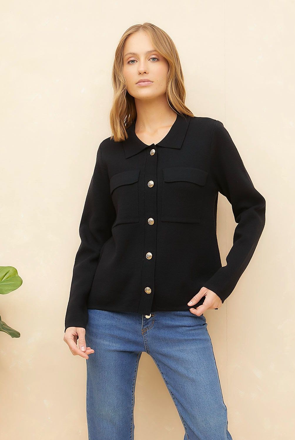ELLE - Cardigan Mujer Elle