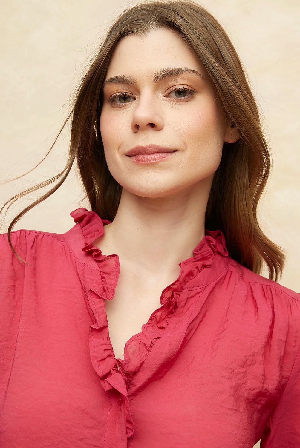 ELLE - Blusa Manga Larga Mujer Elle