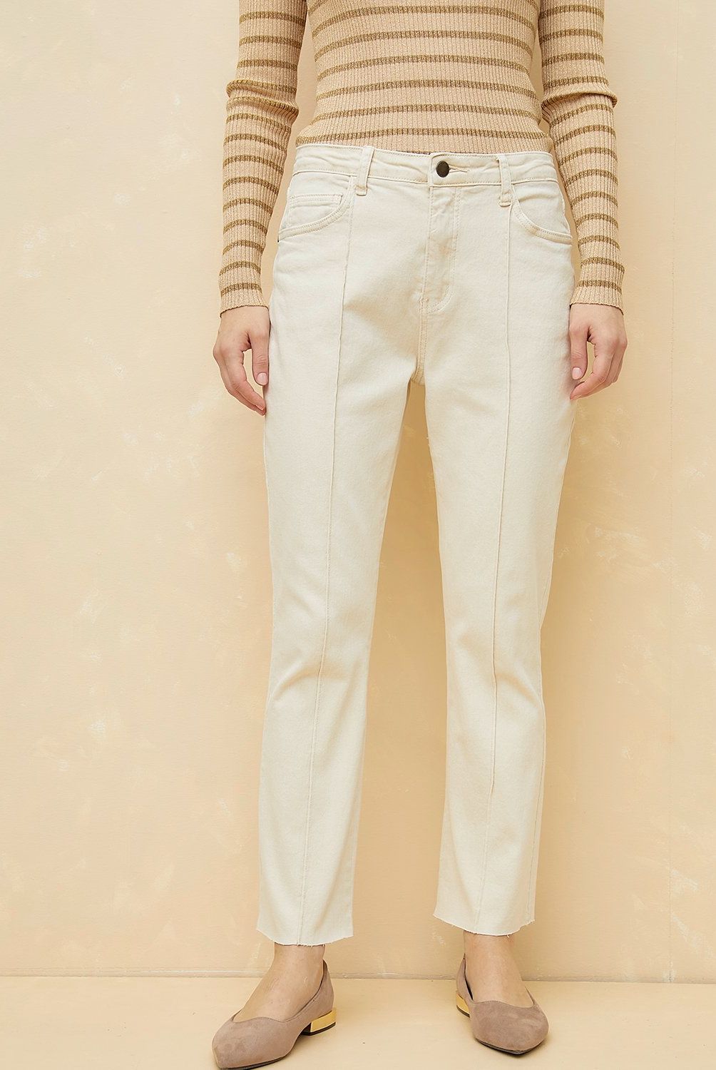 ELLE - Jeans Straight Mujer Elle