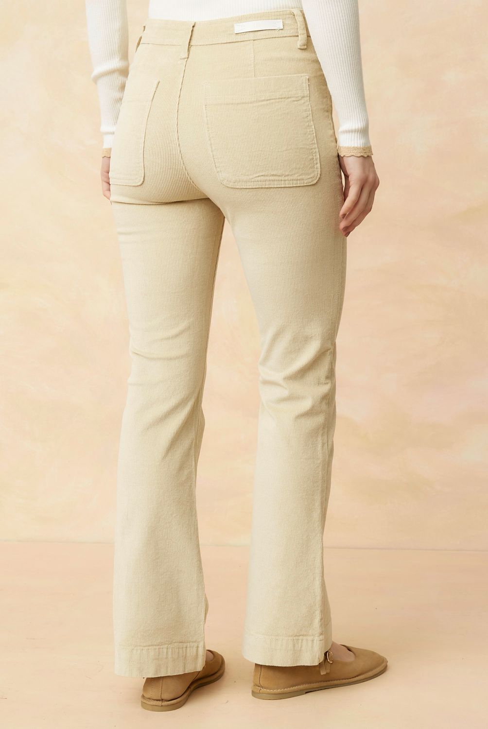 ELLE - Pantalón Flare Mujer Elle