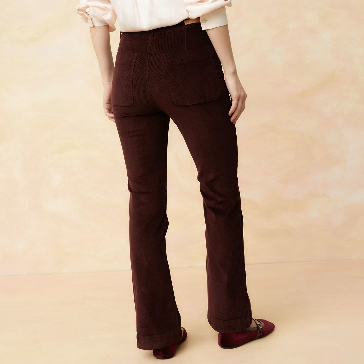 ELLE - Pantalón Flare Mujer Elle